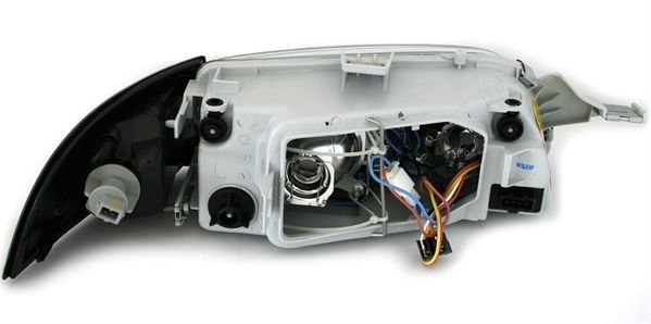 Кристални фарове за Fiat Punto (1993-1999) - черни