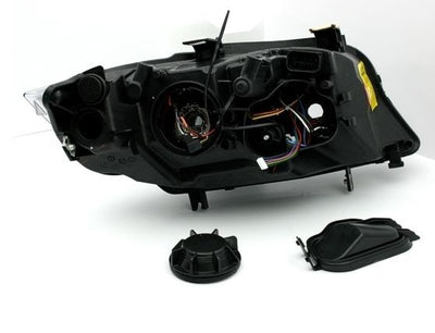 Кристални фарове  Angel Eyes BMW E90  (2005-2009) - черни