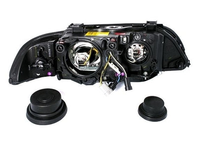 Кристални фарове  Angel Eyes BMW E39  (95-00) - хром