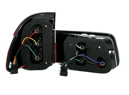 Кристални стопове BMW E39 комби (1997-2004) - черен хром