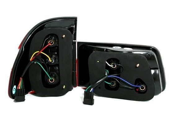 Кристални стопове BMW E39 комби (1997-2004) - черен хром