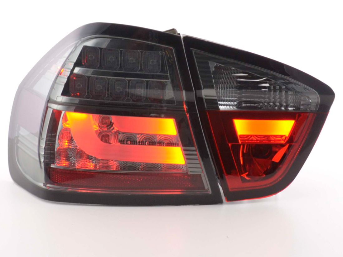 Диодни стопове BMW E90 (03-07) - опушени