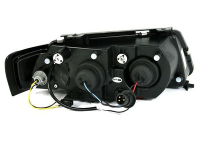 Кристални фарове  Angel Eyes VW PASSAT 3B/ B5 (97-00)  - хром