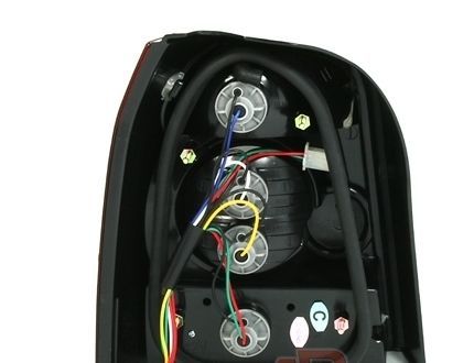 Кристални стопове  AUDI A4  комби (95-01) -  опушен хром