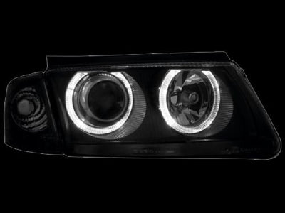 Кристални фарове  Angel Eyes VW PASSAT 3B/ B5 (1997-2000)  - черни