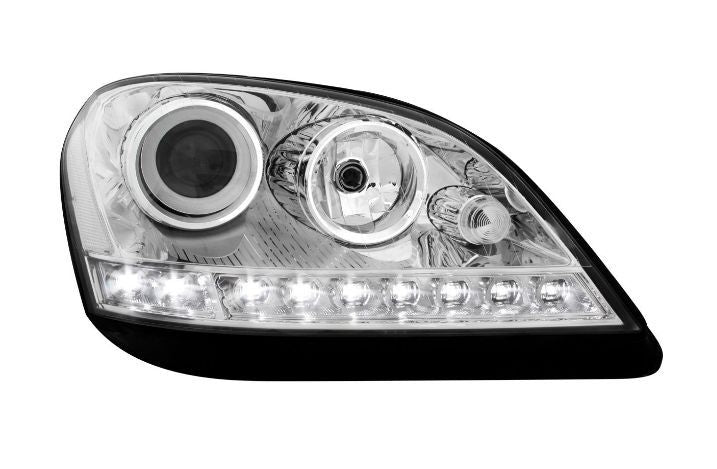Кристални фарове  Mercedes ML W164  (2005-2008)