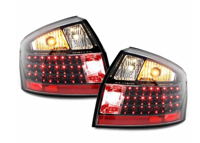 Диодни стопове за AUDI A4 седан  (2001-2004) - черни