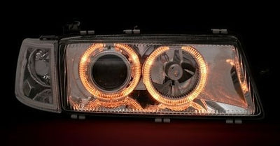 Кристални фарове  OPEL VECTRA A  (88-95) - хром