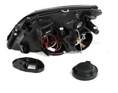 Кристални фарове за OPEL VECTRA C  (02-05) - черни