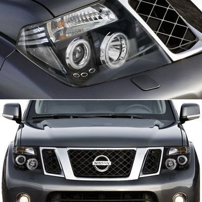 Кристални фарове NISSAN NAVARA D40 / PATHFINDER (2005-2009)
