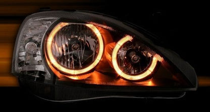 Кристални фарове  OPEL CORSA  C (2001-2006) - черни