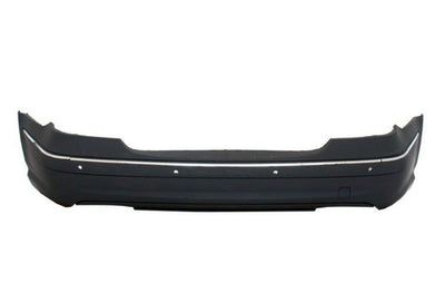 Тунинг броня задна за  Mercedes W211 E-Class (2002-2009) - AMG Design с отвори за парктроник