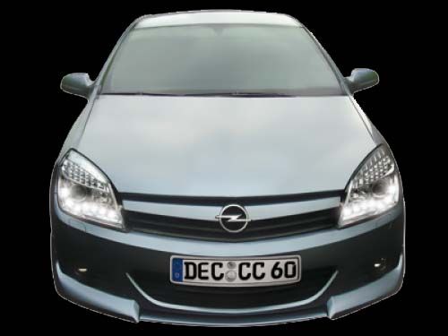 Кристални фарове OPEL ASTRA H (2004-2009) - хром