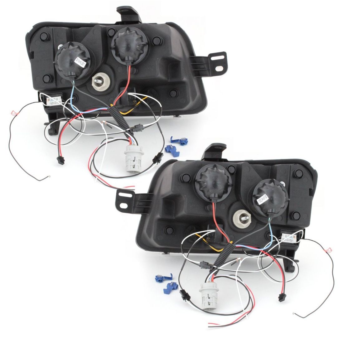 Кристални фарове FIAT PANDA (03-09)  - хром
