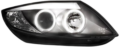 Кристални фарове  Angel Eyes BMW Z4  (03-09) - CCFL черни
