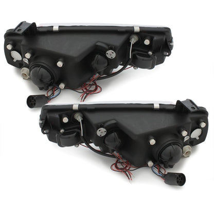 Кристални фарове OPEL CALIBRA - черни