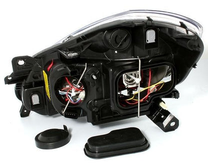Кристални фарове RENAULT CLIO III (2005+) - черни