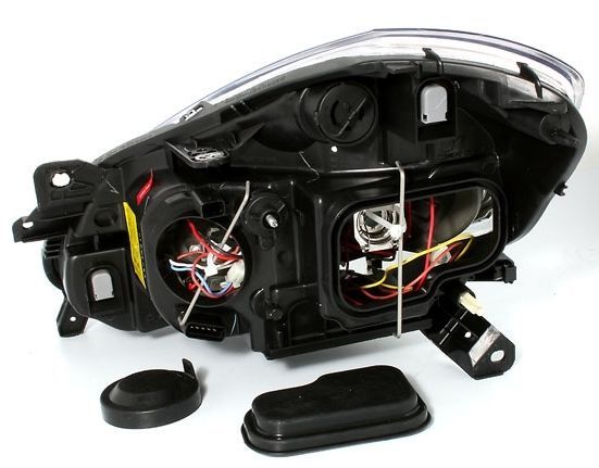 Кристални фарове RENAULT CLIO III (2005+) - черни