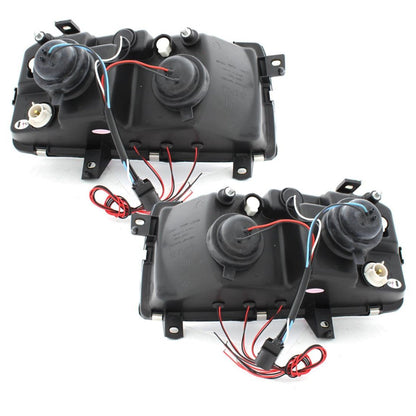 Кристални фарове  VW VENTO  (91-98) - хром