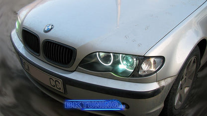 Биксенон лупи за вграждане за BMW E46 с фабричен дизайн - ретрофит