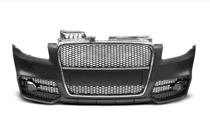Предна броня за Audi A4 B7 8E (2004-2008) - S-Line Design с хром лайсна
