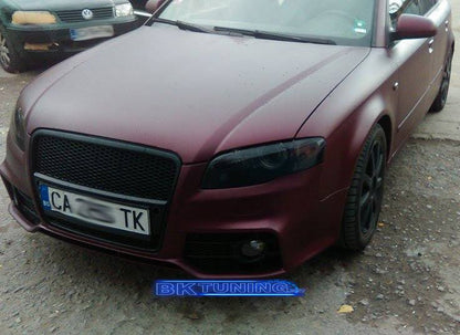 Предна броня за Audi A4 B7 8E (2004-2008) - S-Line Design с хром лайсна