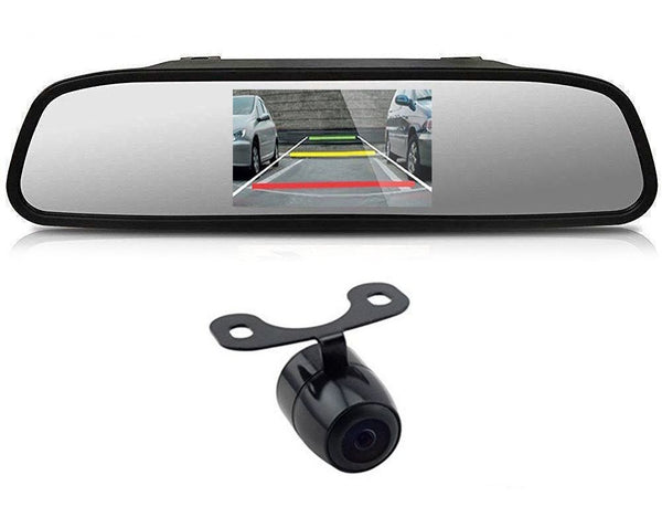 Система за паркиране с огледало с дисплей 4,5" и камера за задно виждане