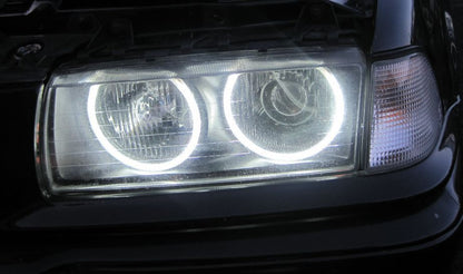 Ангелски Очи CCFL за BMW E36 / E38 / E39 - Бял цвят