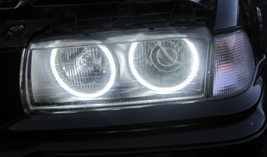 Ангелски Очи CCFL за BMW E36 / E38 / E39 - Бял цвят