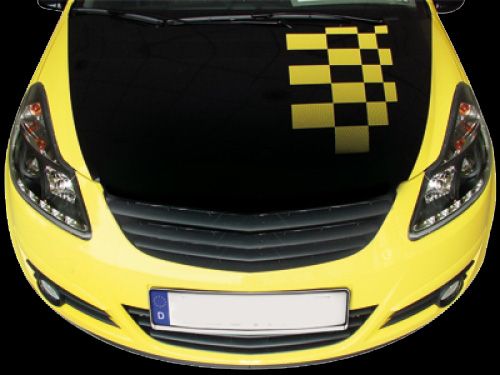 Кристални фарове  OPEL CORSA  D (2006-2010) - черни