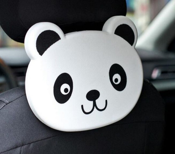 Сгъваема поставка за чаши за облегалка с масичка -  с форма на панда