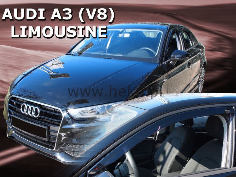 ВЕТРОБРАНИ ЗА AUDI A3 (2012-2020) 5 ВРАТИ - 2БР. ПРЕДНИ