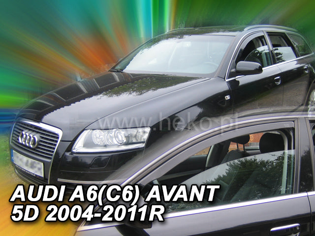 ВЕТРОБРАНИ ЗА AUDI A6 C6 (2004-2011) SEDAN - 2БР. ПРЕДНИ