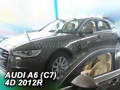 ВЕТРОБРАНИ ЗА AUDI A6 / C7 (2011+) SEDAN , COMBI - 2БР. ПРЕДНИ