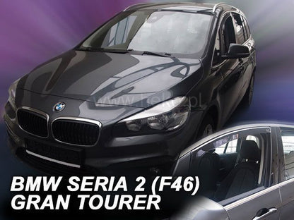 ВЕТРОБРАНИ ЗА BMW 2 F46 GRAN TOURER (2015+) 5 ВРАТИ - 2БР. ПРЕДНИ