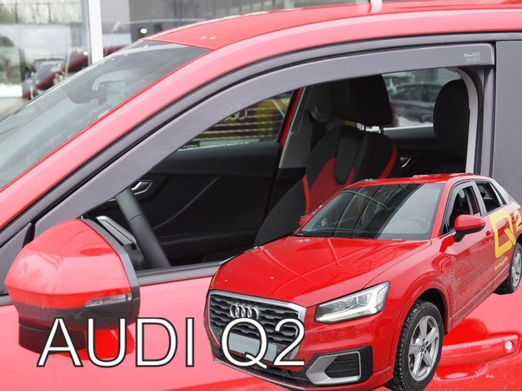 ВЕТРОБРАНИ ЗА AUDI Q2 (2016+) 2БР. ПРЕДНИ