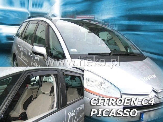 ВЕТРОБРАНИ ЗА CITROEN C4 PICASSO / GRAND (2006-2013) 5 ВРАТИ - 2БР. ПРЕДНИ