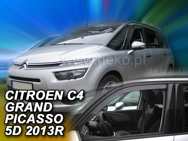 ВЕТРОБРАНИ ЗА CITROEN C4 PICASSO / GRAND (2013+) 5 ВРАТИ - 2БР. ПРЕДНИ
