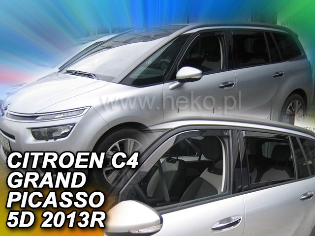 ВЕТРОБРАНИ ЗА CITROEN C4 GRAND PICASSO (2013+) 5 ВРАТИ - 4БР. ПРЕДНИ И ЗАДНИ