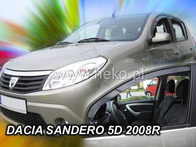 Ветробрани за DACIA SANDERO / STEPWAY I (2008-2012) 5 врати - 2бр. предни
