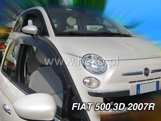 ВЕТРОБРАНИ ЗА FIAT 500 X (2015+) 5 ВРАТИ - 2БР. ПРЕДНИ