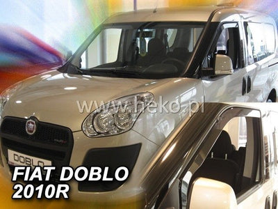 ВЕТРОБРАНИ ЗА FIAT DOBLO II (2010+) / OPEL COMBO (2011+) - 2БР. ПРЕДНИ