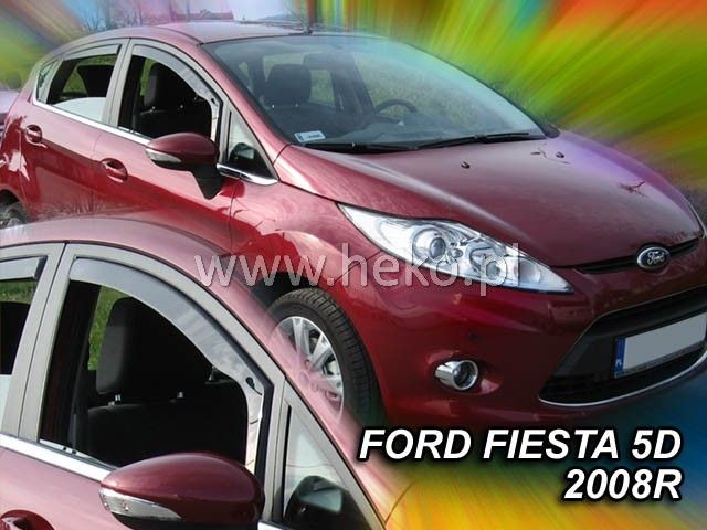 ВЕТРОБРАНИ ЗА FORD FIESTA (2008-2017) 5 ВРАТИ - 2БР. ПРЕДНИ
