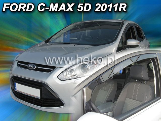 ВЕТРОБРАНИ ЗА FORD FOCUS C-MAX / GRAND C-MAX (2011+) 5 ВРАТИ - 2БР. ПРЕДНИ