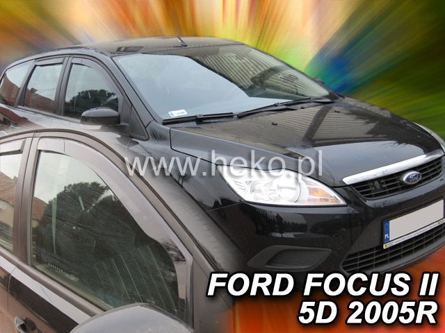 ВЕТРОБРАНИ ЗА FORD FOCUS II (2004-2011) 5 ВРАТИ , SEDAN - 2БР. ПРЕДНИ