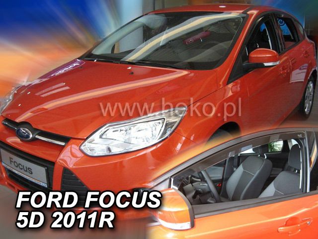 ВЕТРОБРАНИ ЗА FORD FOCUS III (2011+) 5 ВРАТИ , SEDAN - 2БР. ПРЕДНИ