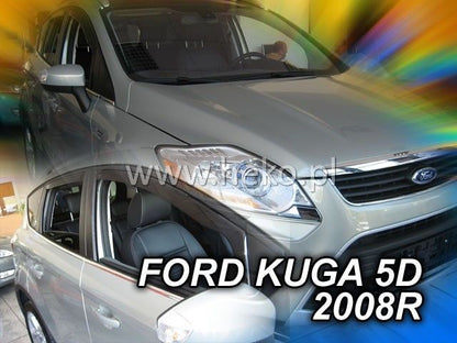 ВЕТРОБРАНИ ЗА FORD KUGA I / ESCAPE (2008-2013) 5 ВРАТИ - 2БР. ПРЕДНИ