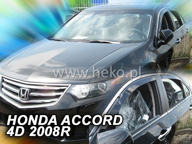 ВЕТРОБРАНИ ЗА HONDA ACCORD (2008+) SEDAN - 2БР. ПРЕДНИ