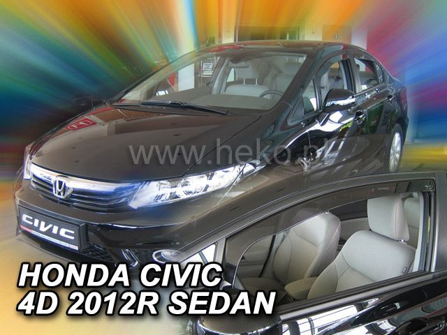 ВЕТРОБРАНИ ЗА HONDA CIVIC IX (2012-2015) SEDAN - 2БР. ПРЕДНИ