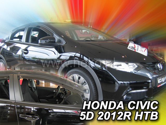 ВЕТРОБРАНИ ЗА HONDA CIVIC IX / TOURER (2012-2016) 5 ВРАТИ, COMBI - 2БР. ПРЕДНИ